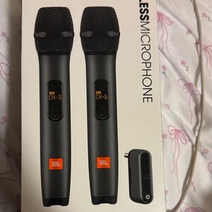JBL Dual Black Microphone Set